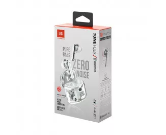 Наушники беспроводные JBL Tune Flex Ghost White (JBLTFLEXGWHT)