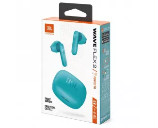 Наушники беспроводные JBL Wave Flex 2 Blue (JBLWFLEX2BLU)