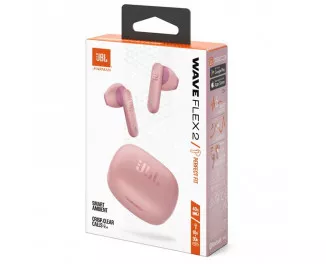 Наушники беспроводные JBL Wave Flex 2 Pink (JBLWFLEX2PIK)