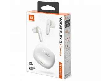 Наушники беспроводные JBL Wave Flex 2 White (JBLWFLEX2WHT)