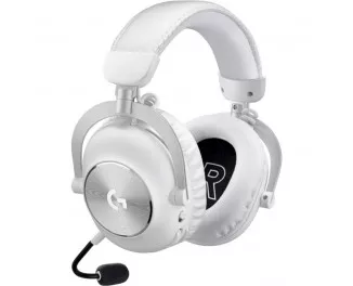 Бездротові навушники Logitech G Pro X 2 Lightspeed Wireless White (981-001269)