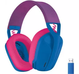 Навушники бездротові Logitech G435 Lightspeed Blue (981-001062)