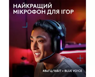 Наушники беспроводные Logitech G522 LightSpeed Black (981-001544)