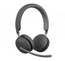 Бездротові навушники Logitech Zone 2 for Business Wireless/Bluetooth UC Graphite (981-001152)