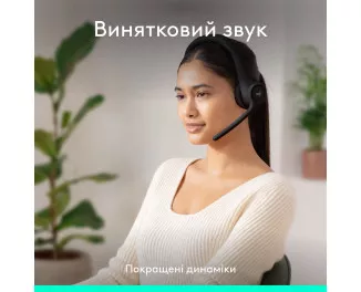 Наушники беспроводные Logitech Zone 300 Wireless Black (981-001407)