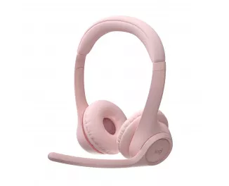 Наушники беспроводные Logitech Zone 300 Wireless Rose (981-001412)