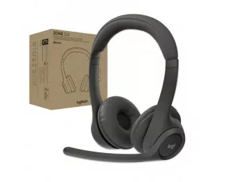 Навушники бездротові Logitech Zone 305 for Business Wireless/Bluetooth Direct Black (981-001458)