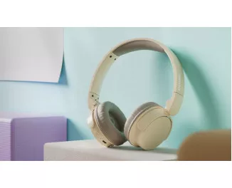 Наушники беспроводные PHILIPS TAH3209 Beige