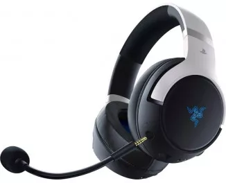 Бездротові навушники Razer Kaira Pro Hyperspeed for PS5 Bluetooth White-Black (RZ04-04030200-R3G1)