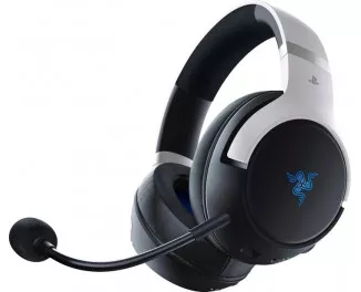 Бездротові навушники Razer Kaira Pro Hyperspeed for PS5 Bluetooth White-Black (RZ04-04030200-R3G1)