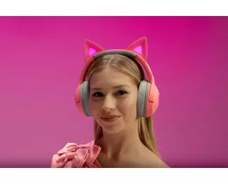 Наушники беспроводные Razer Kraken Kitty V2 Bluetooth Quartz (RZ04-04860100-R3M1)