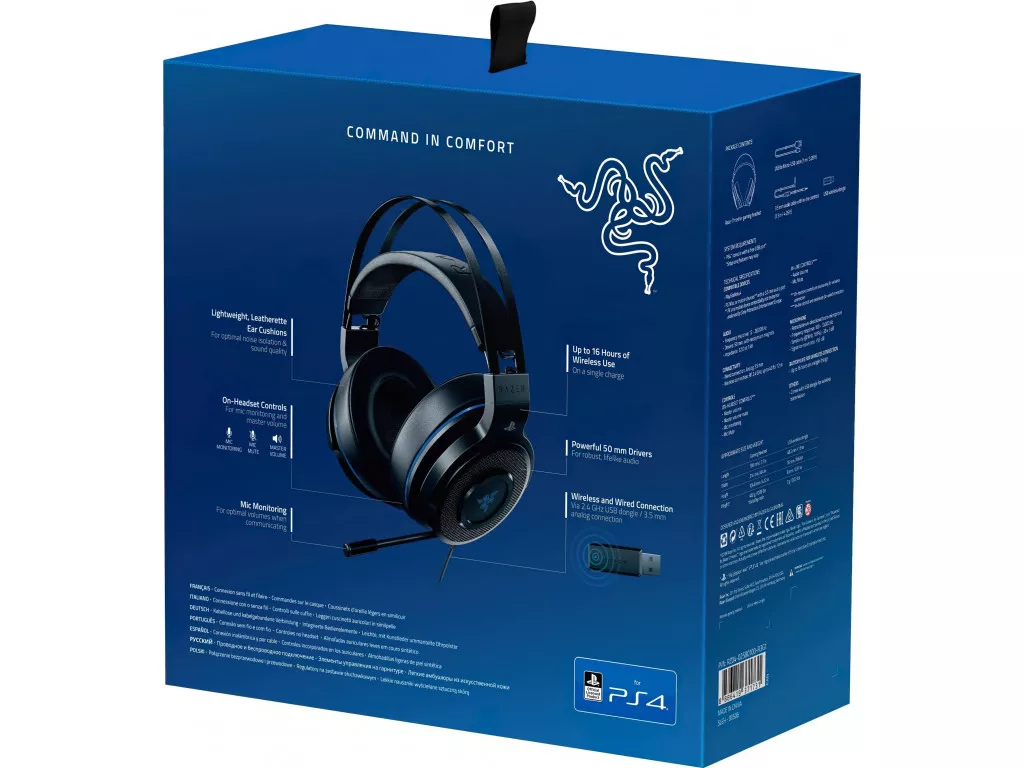 Razer Thresher Wireless PS4 RZ04 02580100 R3G1