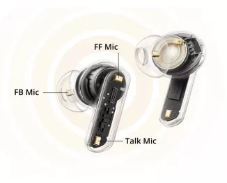 Навушники бездротові realme Buds Air 7 Slate Grey