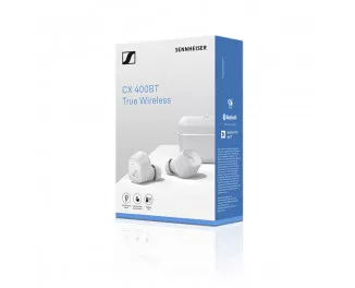 Наушники беспроводные Sennheiser CX 400BT True Wireless White (508901)