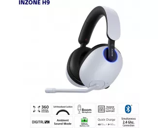 Наушники беспроводные Sony Inzone H9 White (WHG900NW.CE7)