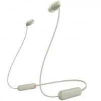 Наушники беспроводные Sony WI-C100 Beige (WIC100C.CE7)