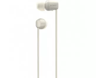 Бездротові навушники Sony WI-C100 Beige (WIC100C.CE7)
