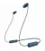 Наушники беспроводные Sony WI-C100 Blue (WIC100L.CE7)
