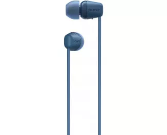 Наушники беспроводные Sony WI-C100 Blue (WIC100L.CE7)
