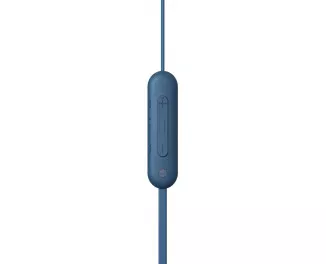 Наушники беспроводные Sony WI-C100 Blue (WIC100L.CE7)
