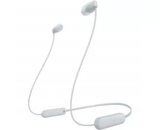 Наушники беспроводные Sony WI-C100 White (WIC100W.CE7)