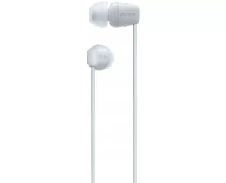 Наушники беспроводные Sony WI-C100 White (WIC100W.CE7)