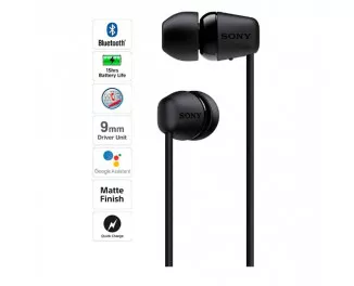Наушники беспроводные Sony WI-C200 Black (WIC200B.CE7)