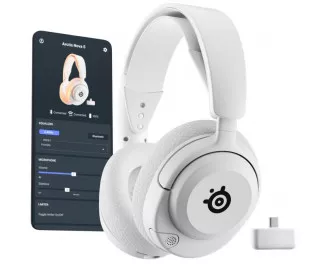 Навушники бездротові SteelSeries Arctis Nova 5 White (61671)