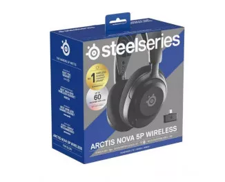 Навушники бездротові SteelSeries Arctis Nova 5P Black (61673)