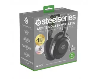 Наушники беспроводные SteelSeries Arctis Nova 5X Black (61676)