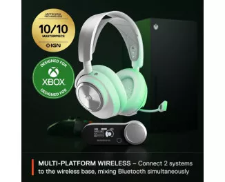 Навушники бездротові SteelSeries Arctis Nova Pro Wireless X White (61525)