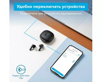Наушники беспроводные TWS Anker Soundcore Liberty 4 Black (A3953G11)