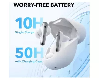 Наушники беспроводные TWS Anker SoundCore Liberty 4 NC Clear White