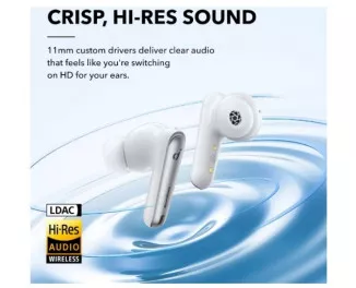 Наушники беспроводные TWS Anker SoundCore Liberty 4 NC Clear White