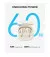 Наушники беспроводные TWS Anker Soundcore P40i Oat White (A3955G21)