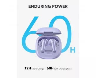 Навушники бездротові TWS Anker Soundcore P40i Purple (A3955GQ1)