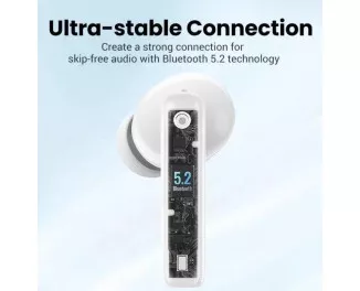 Бездротові навушники UGREEN WS106 HiTune T3 Active Noise-Cancelling Wireless Earbuds (Black)(UGR-90401)