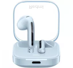 Наушники беспроводные Xiaomi Redmi Buds 6 Active Transparent Blue BHR8394GL