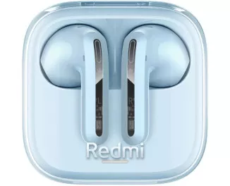 Наушники беспроводные Xiaomi Redmi Buds 6 Active Transparent Blue BHR8394GL