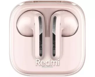 Наушники беспроводные Xiaomi Redmi Buds 6 Active Transparent Pink BHR8395GL