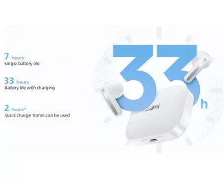Наушники беспроводные Xiaomi Redmi Buds 6S White (BHR8670CN)