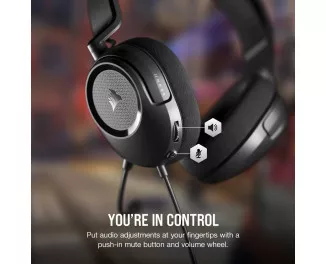 Навушники Corsair HS35 Surround v2 Multiplatform Gaming Headset Black (CA-9011386-EU)