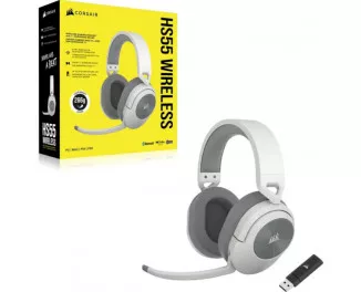 Наушники Corsair HS55 Wireless Headset White (CA-9011281-EU)