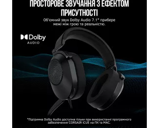 Наушники Corsair HS65 Surround Carbon (CA-9011270)