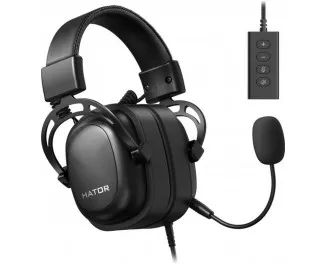 Наушники Hator Hypergang 2 USB 7.1 Black (HTA-940)