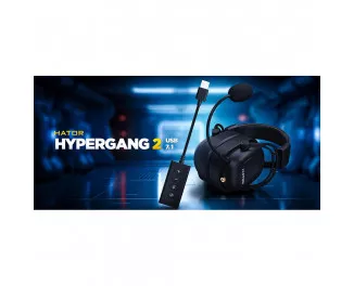 Наушники Hator Hypergang 2 USB 7.1 Black (HTA-940)