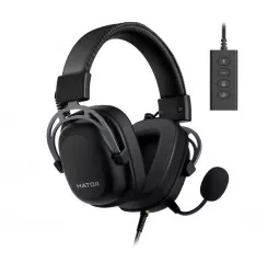 Наушники Hator Hypergang 2 USB 7.1 Titanium Edition (HTA-945)