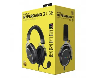 Навушники Hator Hypergang 3 Hi-Res Black (ESH50)