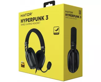 Навушники Hator Hyреrpunk 3 Hi-Res Black (ESH01)