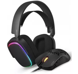 Наушники Hator Phoenix 7.1 RGB + Stellar Pro Black (НТR-001)